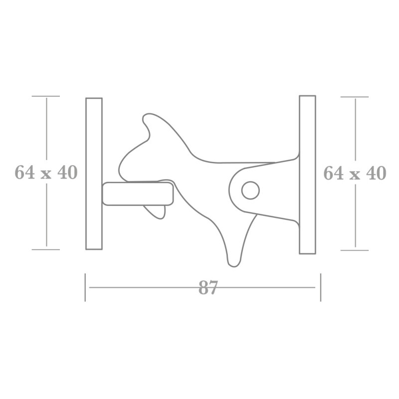 2108 Door Holder Frank Allart