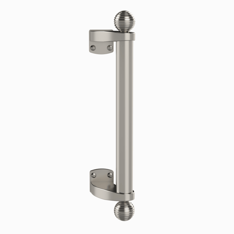 Reeded Finial Ball Pull Handle - Face Fix Version - Main Image