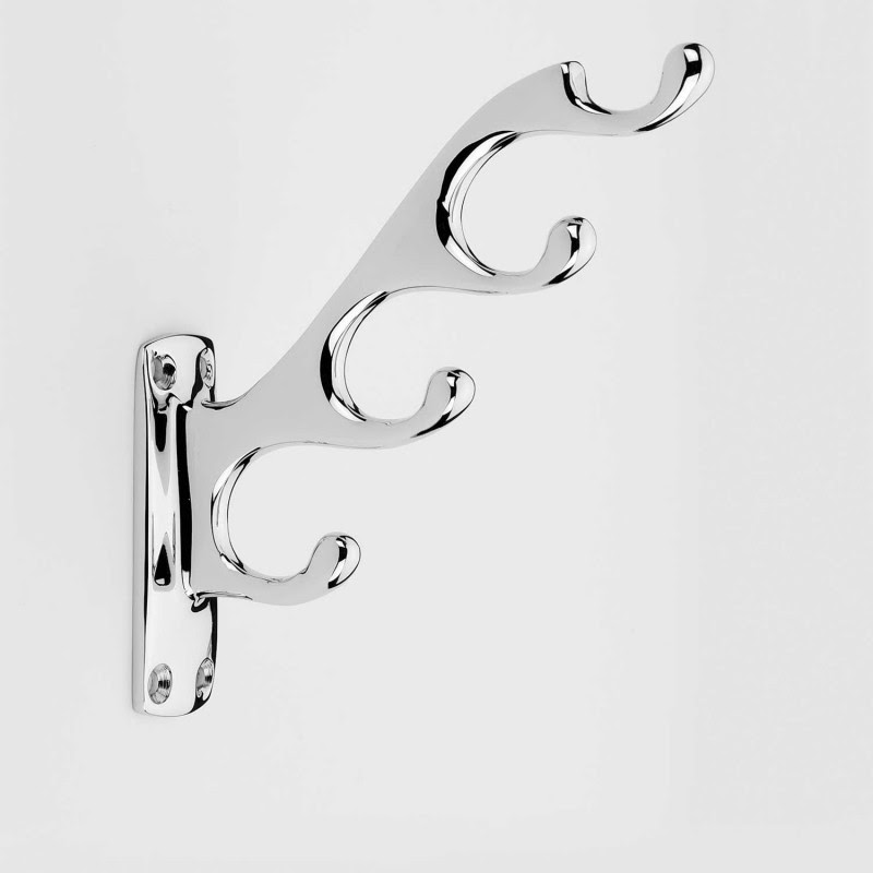 Chrome Coat Hooks -  Singapore