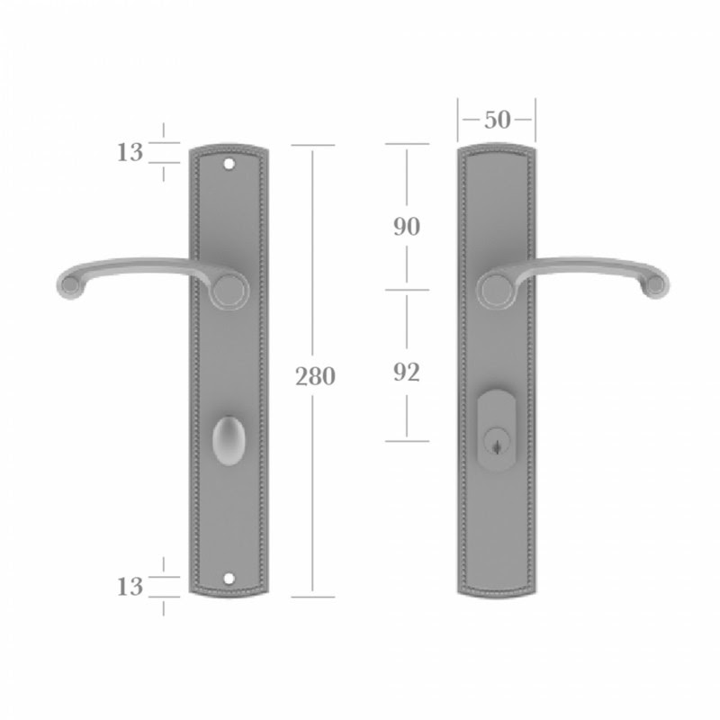 G (GU) or P (Pella) Series - Lever Set - Supporting Image 2