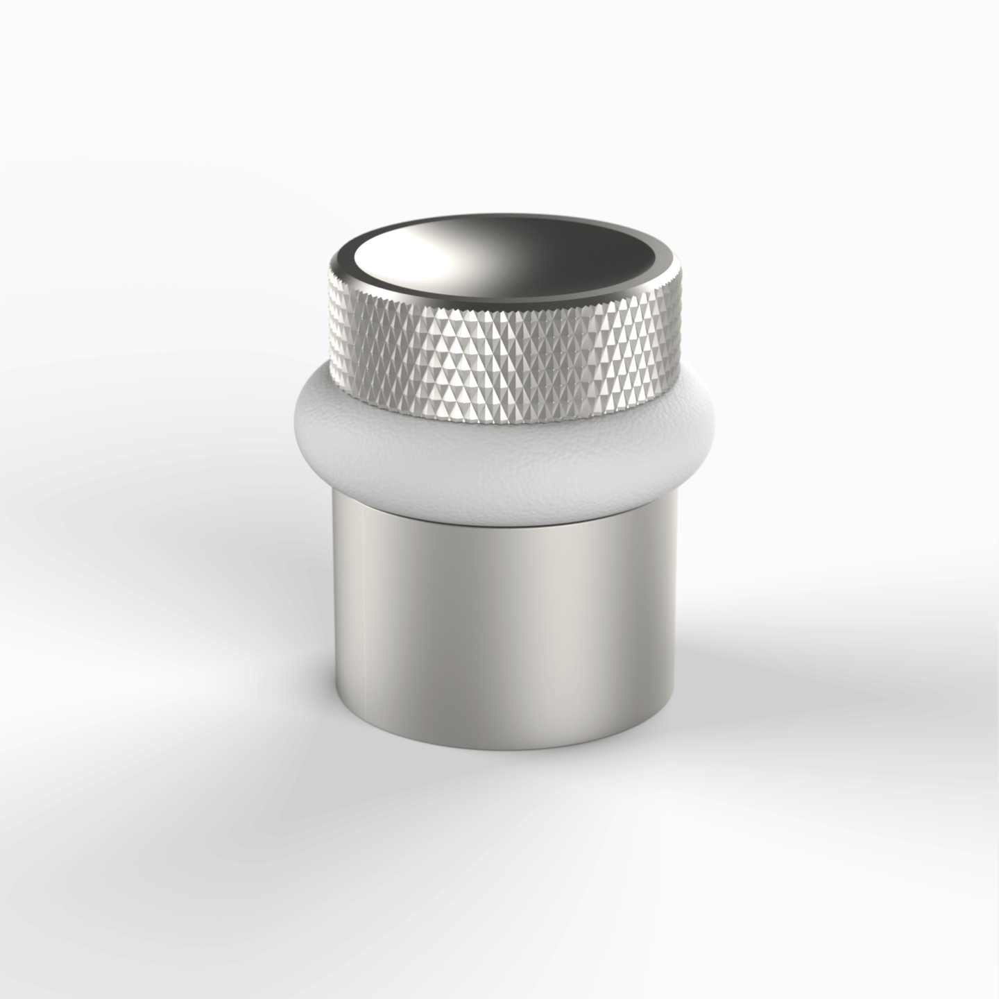 2132 Precision Door Stop - Diamond Knurl | Frank Allart