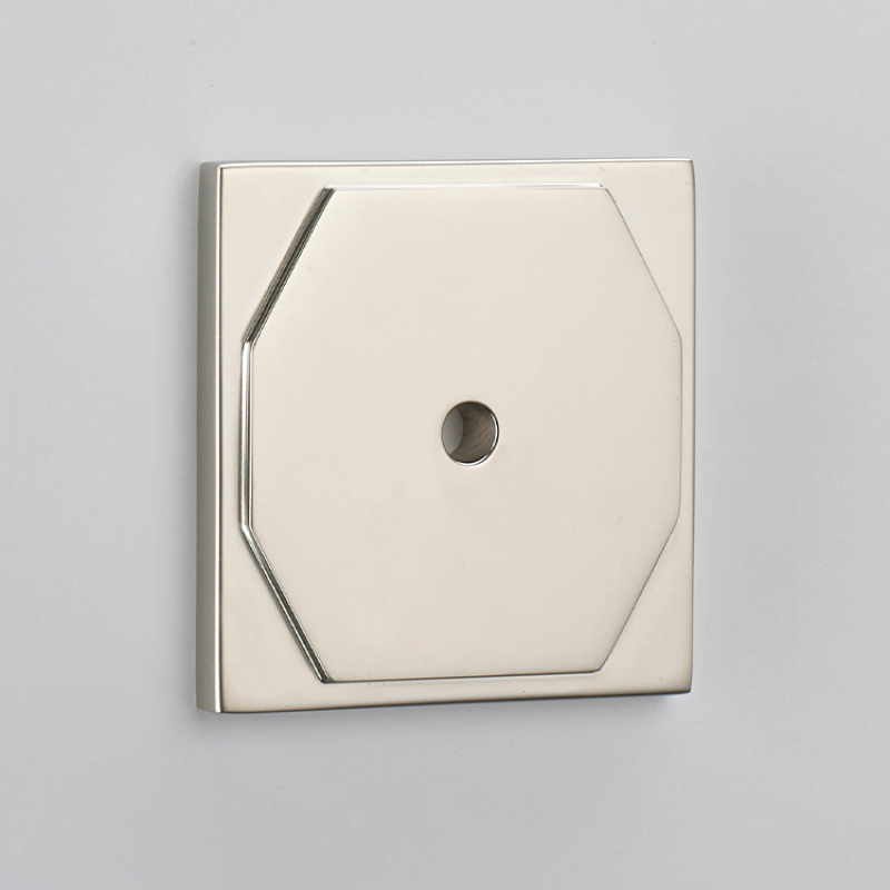 Cabinet Knob Square Rosette - Supporting Image 1
