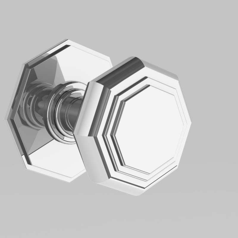 Croft Ball Centre Door Knob On Square Rose From £179.22