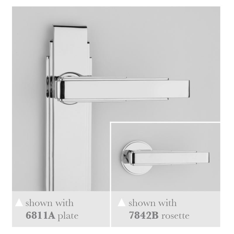 7732 Select Door Lever (Round Edge Design) Frank Allart