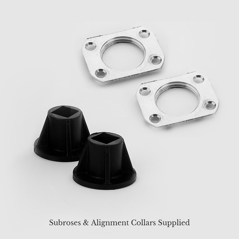 4900 Square Plates Concealed Fix Frank Allart