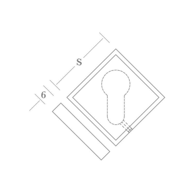 Concealed Fix Cylinder Escutcheon or Collar - Supporting Image 2